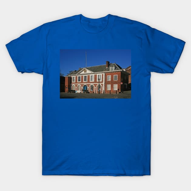 Custom House, Exeter Quay T-Shirt by RedHillDigital